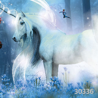 Единорог и феи