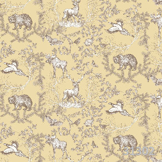 Graphic forest light