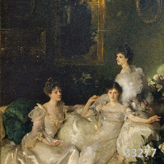 THE WYNDHAM SISTERS -  John Singer Sargent
