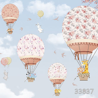 На воздушных шариках