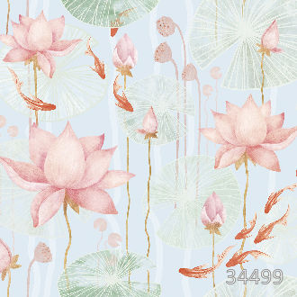 Цветущие лилии