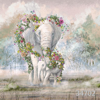 Слон и слоненок