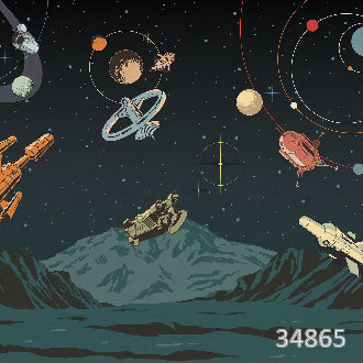 Винтажный космос