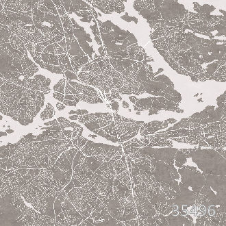 Схематичная карта Стокгольма